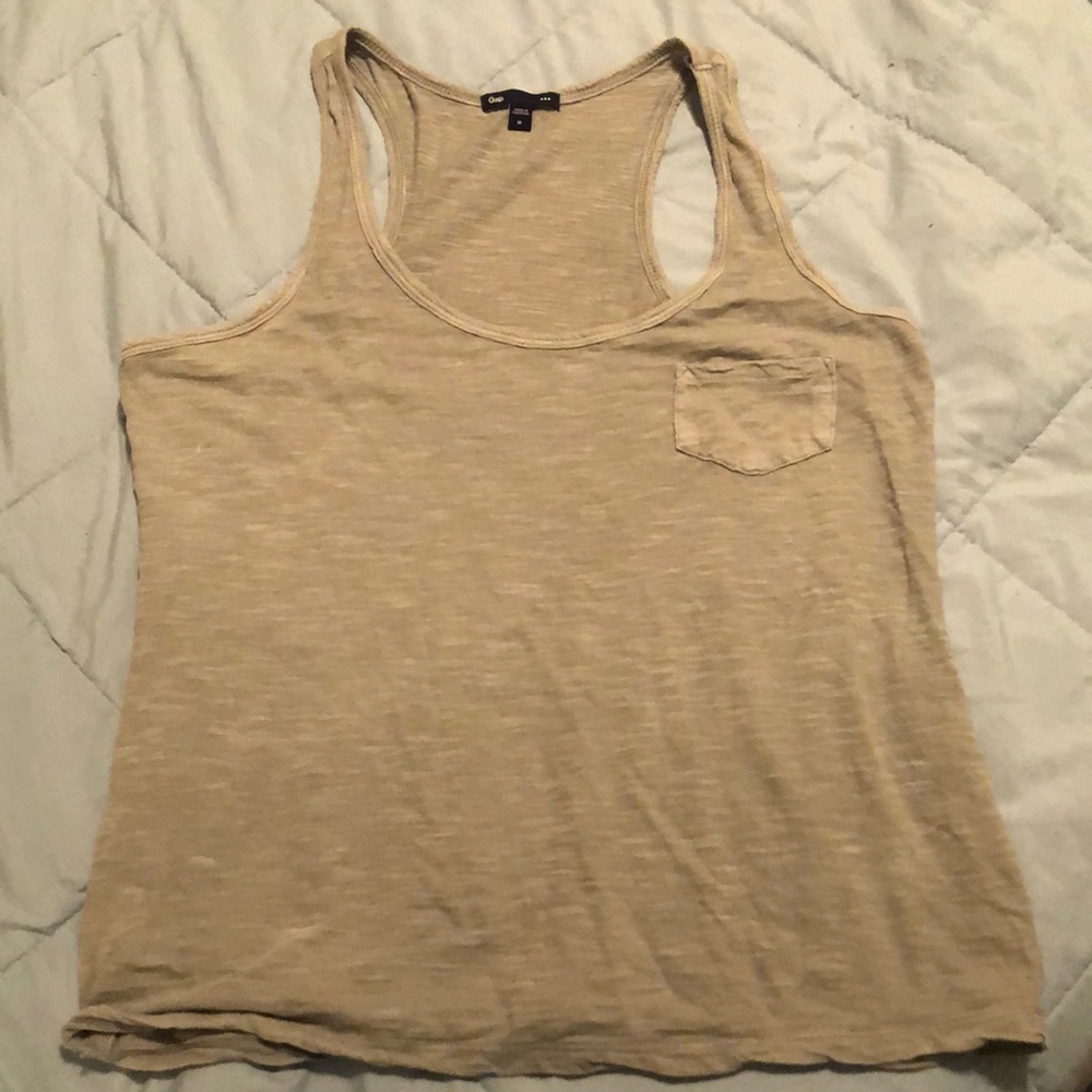 Gap grey racer back tank